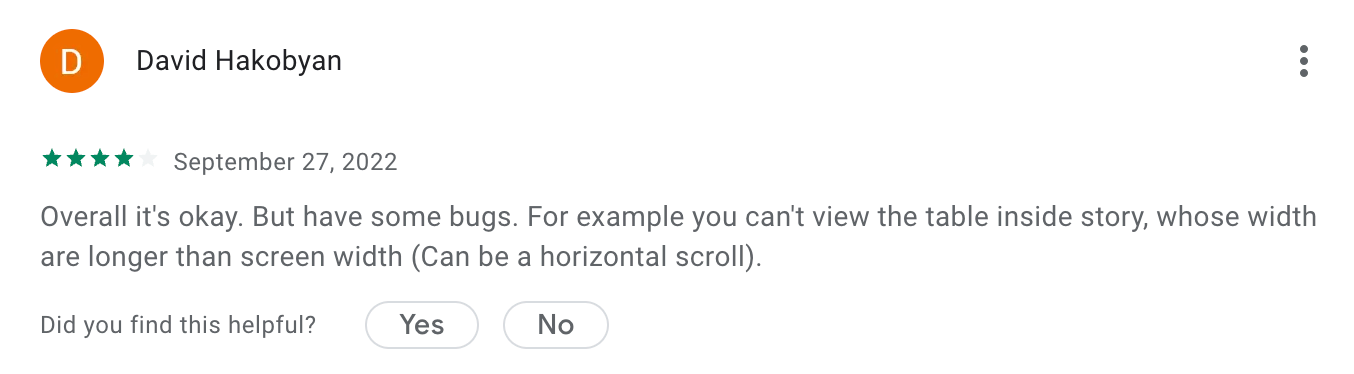Customer complaint #3